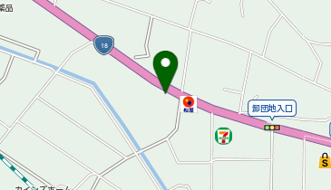 貸衣裳マナ美容室の地図画像