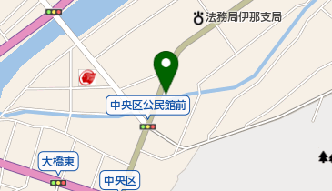 ザ・ゴールド伊那店の地図画像