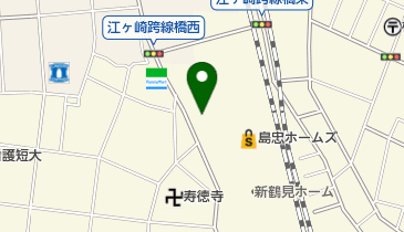 ポニークリーニング島忠ホームズ新川崎店の地図画像