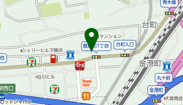 横浜ロイヤルカイロプラクティックの地図画像