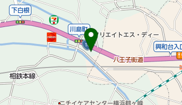 モトフィールドドッカーズ横浜店の地図画像