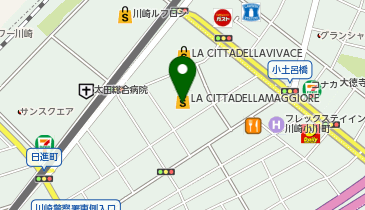 ドクターマーチンカワサキの地図画像