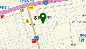 柳屋呉服店の地図画像