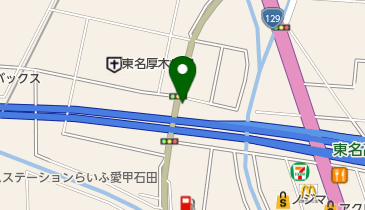 なかよし薬局東名店の地図画像