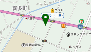 プラウ長岡店の地図画像