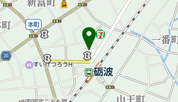 秋吉となみ店 予約・持帰りの地図画像
