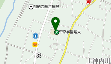 帝京山梨接骨院の地図画像