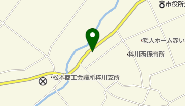 リチャーズイージーイングリッシュスクールズ 梓川校の地図画像