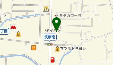 シューマート 松本つかま店の地図画像