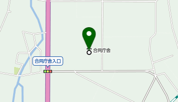 北信合同庁舎の地図画像