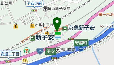 バレエスタジオ・ブルームの地図画像