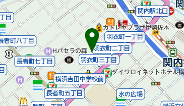 スウィーティーネイル伊勢佐木一丁目店の地図画像