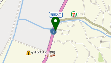 クリスナキッチンの地図画像