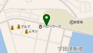 北鉄奥能登バス株式会社宇出津支所の地図画像