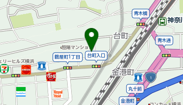ICC外語学院横浜校の地図画像