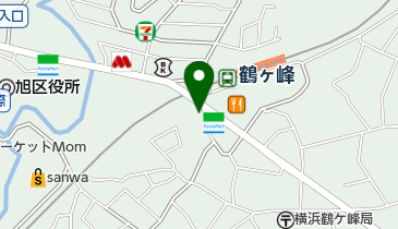 富国生命保険相互会社横浜あさひ営業所の地図画像