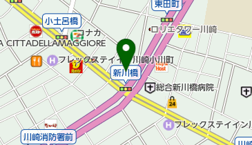 住友生命保険相互会社 川崎支社 エース川崎支部の地図画像