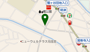 さくら美容室の地図画像