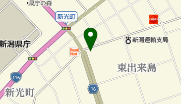 謙信堂武道具の地図画像