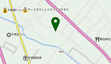 柳田児童育成クラブの地図画像