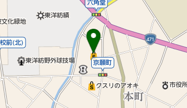 美濃屋井波店の地図画像