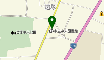 かほく市役所 出先機関等 七塚子育て支援センターの地図画像