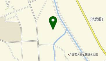 若越みどりの村きずな会の地図画像