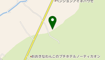 森の中の絵本館の地図画像