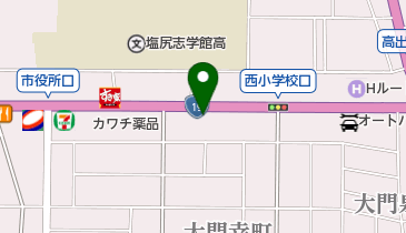 ネット古書店燦々堂の地図画像