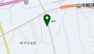 フラワーメイト軽井沢店の地図画像