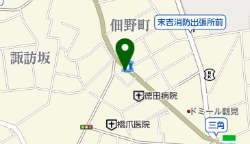 カラーズヘアーの地図画像