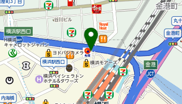 アクセスチケット横浜北口店の地図画像