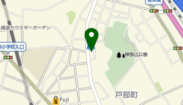 戸部ウータン動物病院の地図画像