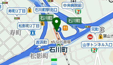 ドラッグストアスマイル 石川町店の地図画像