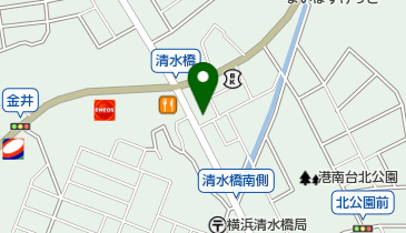 しみずばし鍼灸整骨院の地図画像