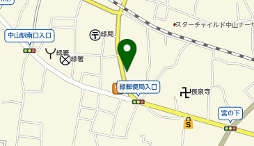 なかやま整体院の地図画像