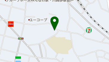 畑のよこっちょの地図画像
