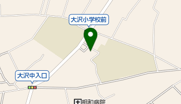 美容室サトウの地図画像