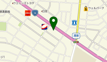 株式会社サトーメガネ相模原清新店の地図画像