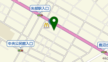 かつ泉相模原店の地図画像