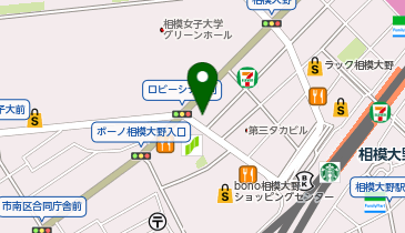 ジェイエステティック相模大野店の地図画像