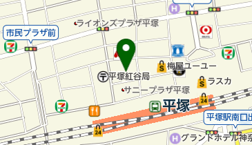 スズヤ薬局 本店の地図画像