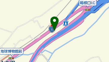 ケンネル箱根の地図画像