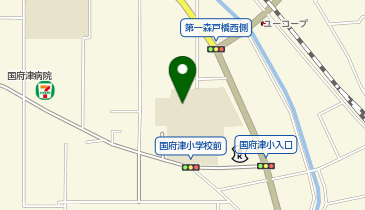 小田原市国府津学習館の地図画像