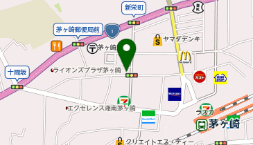 ジェイエステティック茅ヶ崎店の地図画像