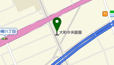 大和中央霊園の地図画像