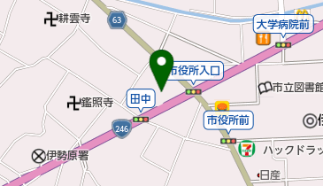 有限会社オートワークの地図画像