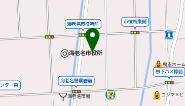 茶屋亜希子海老名店の地図画像