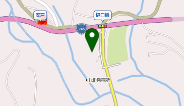 山北町パークゴルフ場の地図画像