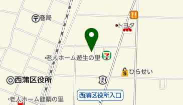 はりマッサージルーム巻の地図画像